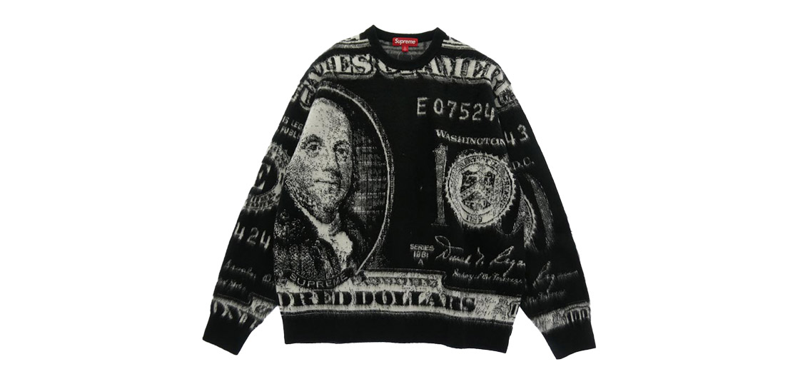 シュプリーム 25SS MONEY SWEATER 買取実績