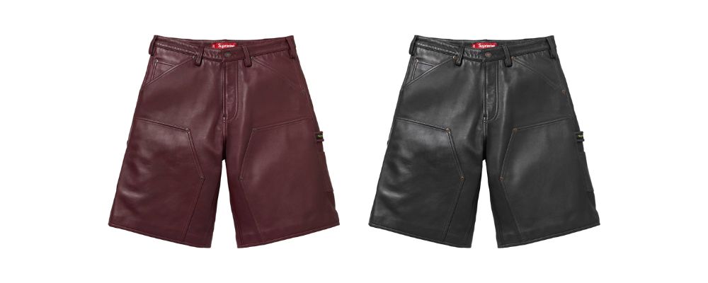 Supreme 2026SS Week10発売予定アイテムまとめ｜ブランド古着買取専門店LIFELeather Double Knee Painter Short 68,200円画像