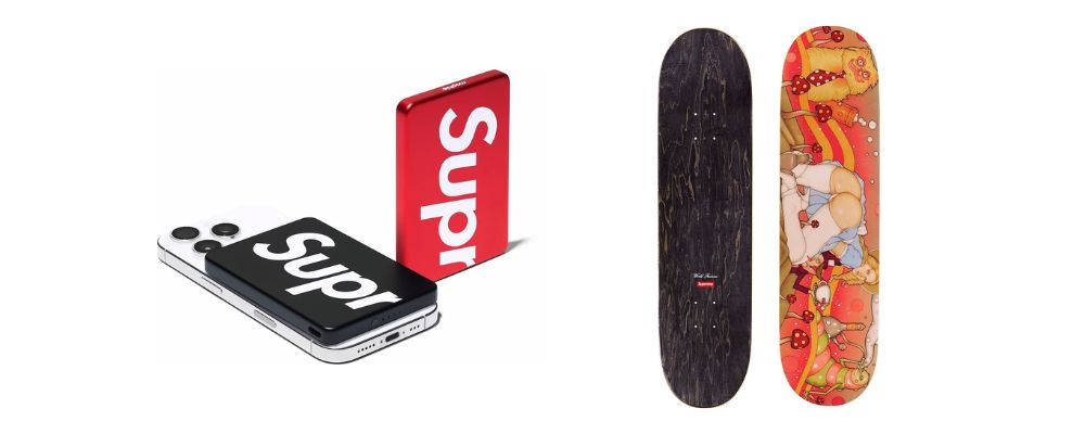 Supreme 2026SS Week10発売予定アイテムまとめ｜ブランド古着買取専門店LIFEmophie Qi2 Powerstation￥15,400 ※Re-stock / Alice Skateboard 14,850円 画像