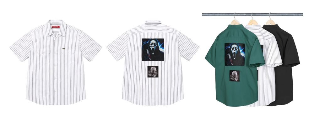 Supreme 2026SS Week10発売予定アイテムまとめ｜ブランド古着買取専門店LIFEGhostface® S/S Work Shirt 画像