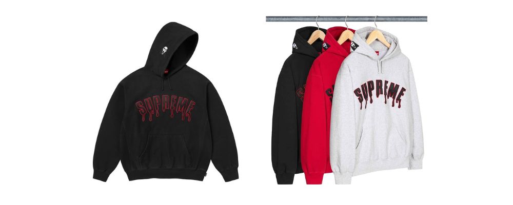 Supreme 2026SS Week10発売予定アイテムまとめ｜ブランド古着買取専門店LIFEGhostface® Arc Hooded Sweatshirt 37,400円画像