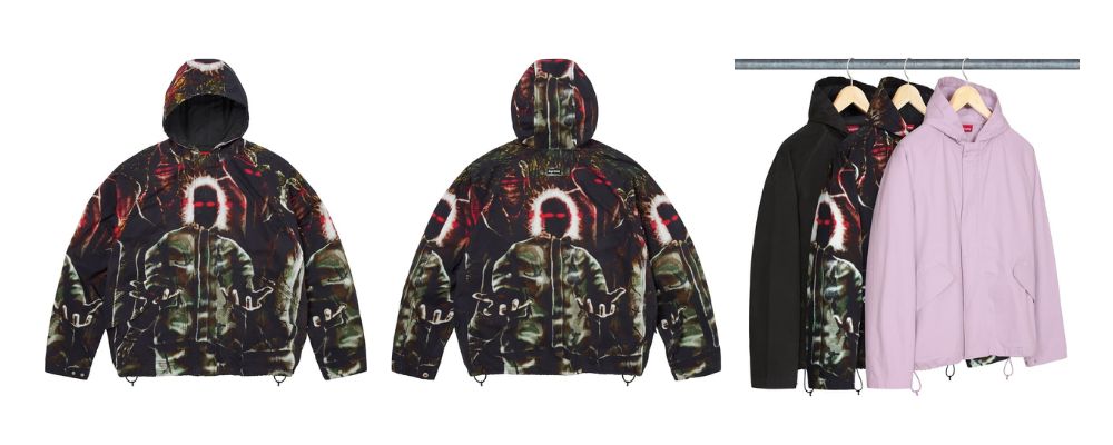 Supreme 2026SS Week11発売予定アイテムまとめ｜ブランド古着買取専門店LIFEHooded Raglan Jacket Art Dealer 59,400円/Solid 53,900円画像