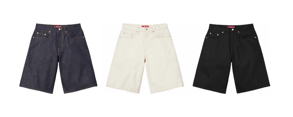 Supreme 2026SS Week11発売予定アイテムまとめ｜ブランド古着買取専門店LIFEBaggy Selvedge Denim Short 29,700円画像