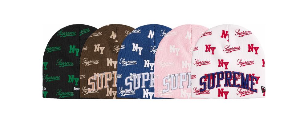 Supreme 2026SS Week11発売予定アイテムまとめ｜ブランド古着買取専門店LIFENew Era® Monogram Beanie 8,250円画像