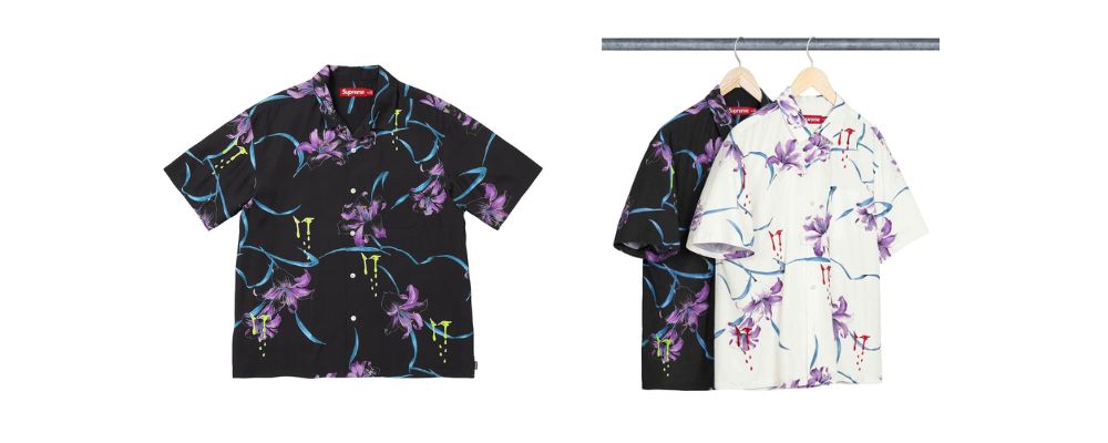 Supreme 2026SS Week11発売予定アイテムまとめ｜ブランド古着買取専門店LIFEAOI Lilies S/S Shirt 27,500円画像