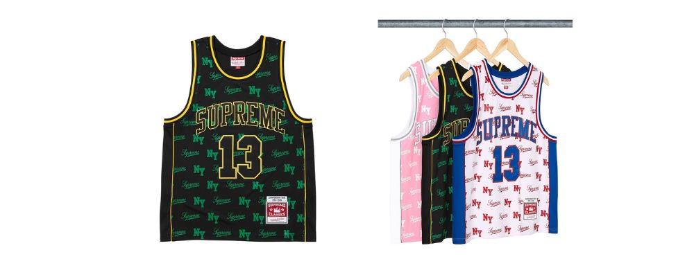 Supreme 2026SS Week11発売予定アイテムまとめ｜ブランド古着買取専門店LIFESupreme®/Mitchell & Ness® Monogram Basketball Jersey 30,800円 画像