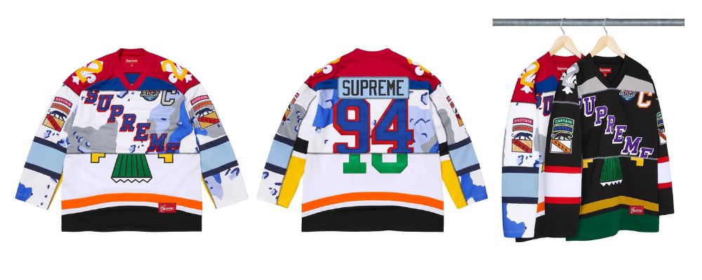 Supreme 2026SS Week12発売予定アイテムまとめ｜ブランド古着買取専門店LIFEPaneled Hockey Jersey 35,200円 画像