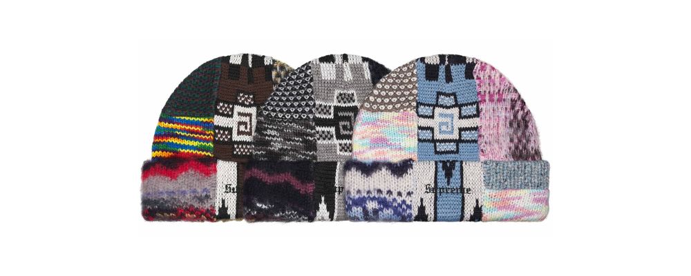 Supreme 2026SS Week12発売予定アイテムまとめ｜ブランド古着買取専門店LIFEPatchwork Beanie 15,400円画像