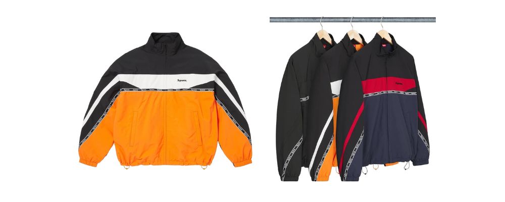 Supreme 2026SS Week12発売予定アイテムまとめ｜ブランド古着買取専門店LIFELogo Taping Track Jacket 31,900円画像