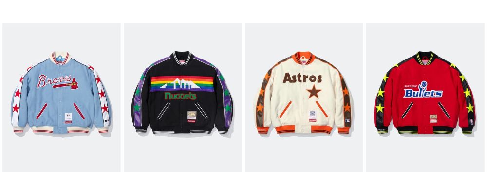 Supreme 2026SS Week13発売予定アイテムまとめ｜ブランド古着買取専門店LIFESupreme®/Mitchell & Ness® Teams Varsity Jacket 90,200円画像