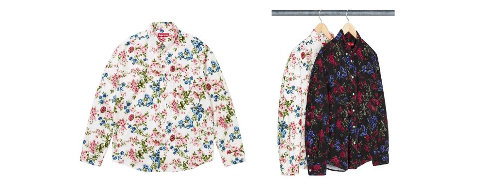 Supreme 2026SS Week13発売予定アイテムまとめ｜ブランド古着買取専門店LIFEFloral Flannel Shirt 29,700円画像