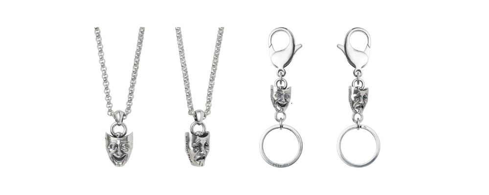 Supreme 2026SS Week13発売予定アイテムまとめ｜ブランド古着買取専門店LIFEDrama Masks Pendant 90,200円 / Drama Masks Key Ring 79,200円画像