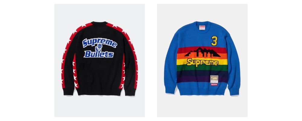 Supreme 2026SS Week13発売予定アイテムまとめ｜ブランド古着買取専門店LIFESupreme®/Mitchell & Ness® Teams Sweater 35,200円画像
