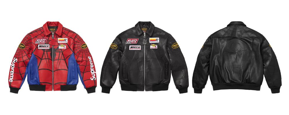 Supreme 2026SS Week14発売予定アイテムまとめ｜ブランド古着買取専門店LIFESupreme®/Vanson Leathers® Spider-Man Jacket 396,000円画像
