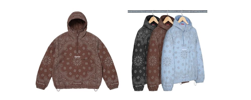 Supreme 2026SS Week14発売予定アイテムまとめ｜ブランド古着買取専門店LIFEReflective Bandana Anorak￥41,800画像