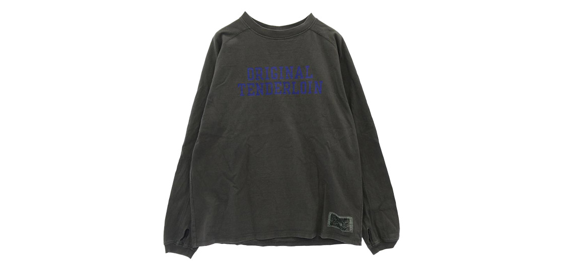 テンダーロイン FREEDOM SLEEVE CUT&SEW フリーダム サムホール付き 長袖 カットソー 買取実績