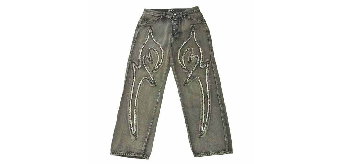サグクラブ TC23PT0702 国内正規品 Tribal Denim Pants ダークグレー系 買取実績