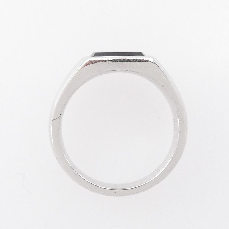 トムウッド Kay Polished Onyx ケイ ポリッシュド オニキス リング 買取実績 画像