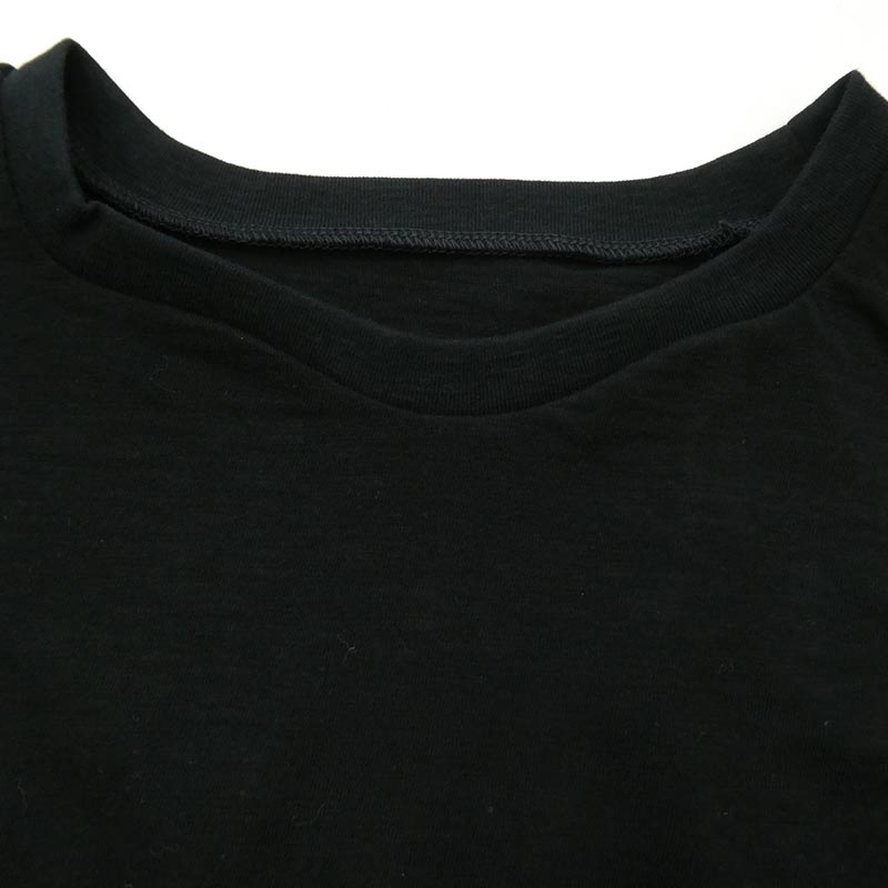 アンダーカバー 26SS UC1F1803-2 Slub cotton T-shirt 素材切替 背面ビックタグ スラブコットン Tシャツ 半袖カットソー 買取実績 画像