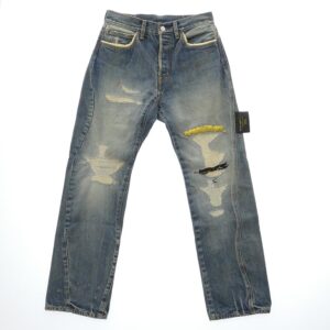 アンダーカバー 26SS UC1F4503-1 ダメージ加工 デニム パンツ 買取実績 画像