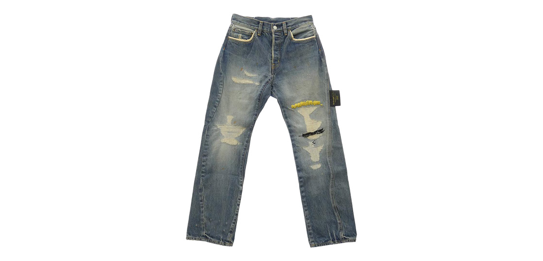アンダーカバー 26SS UC1F4503-1 ダメージ加工 デニム パンツ 買取実績
