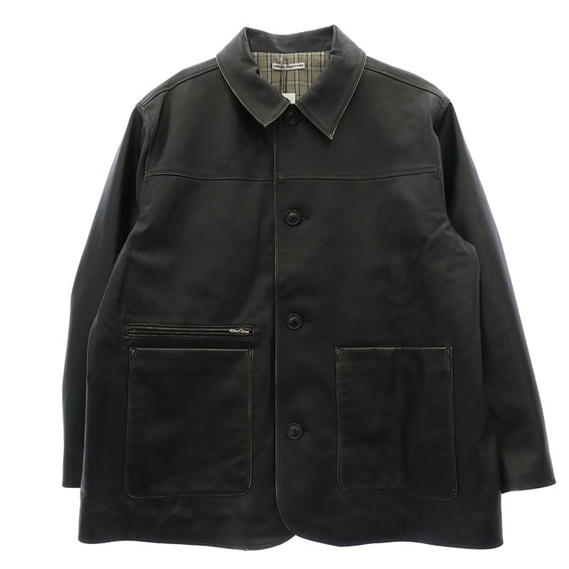 ユニフォームエクスペリメント 25AW UE-252000 LEATHER CAR COAT 買取実績