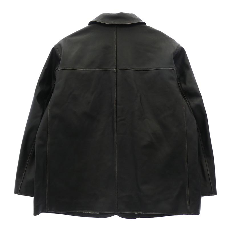 ユニフォームエクスペリメント 25AW UE-252000 LEATHER CAR COAT レザ ーカー コート 買取実績 画像