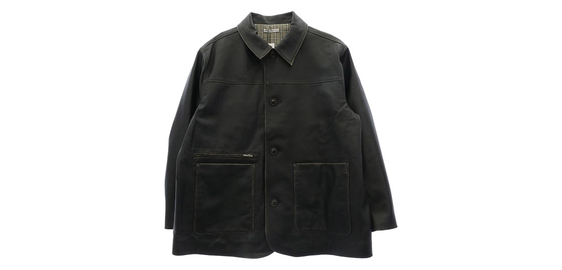 ユニフォームエクスペリメント 25AW UE-252000 LEATHER CAR COAT 買取実績