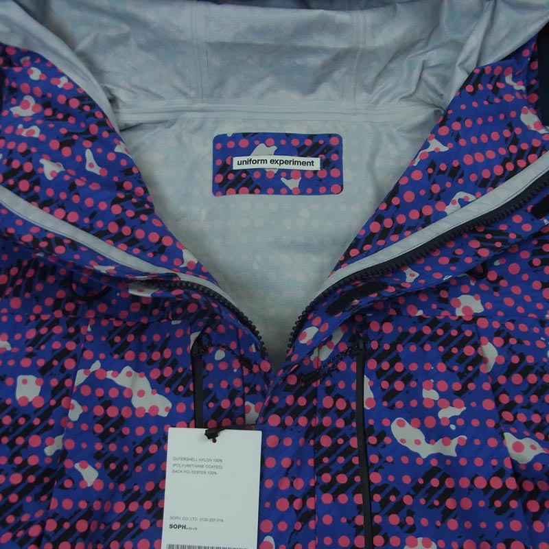 ユニフォームエクスペリメント 26SS UE-260027 CAMOUFLAGE 3LAYER MOUNTAIN JACKET カモフラージュ マウンテン ジャケット ナイロン 買取実績 画像