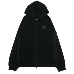 ウノピュウノウグァーレトレ CM001 SPORT COMFORT ZIP UP PARKA 素材切替 ロゴプリント ジップアップ パーカー フーディ 買取実績 画像