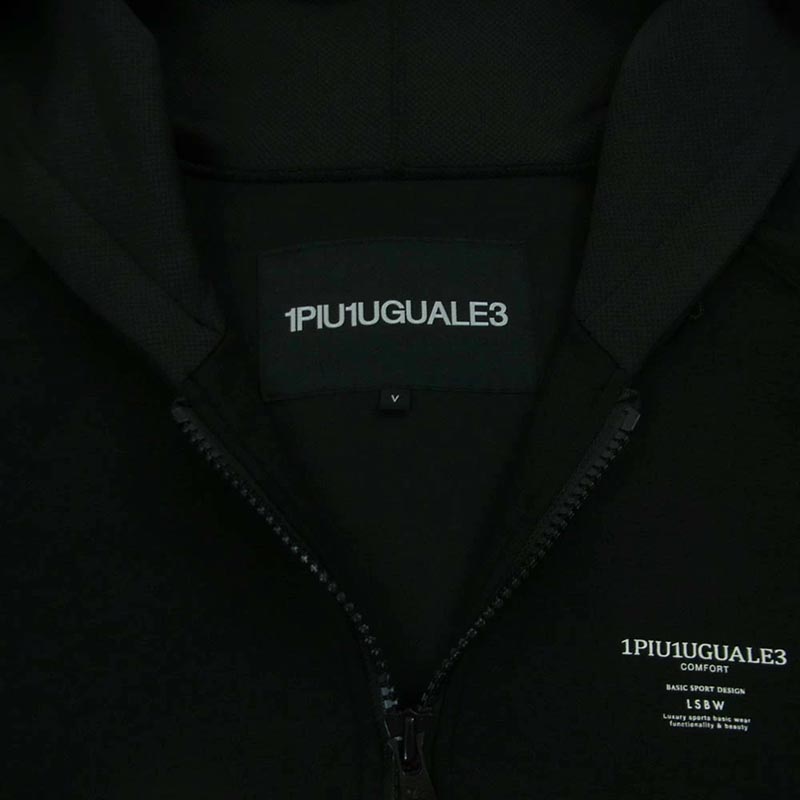 ウノピュウノウグァーレトレ CM001 SPORT COMFORT ZIP UP PARKA 素材切替 ロゴプリント ジップアップ パーカー フーディ 買取実績 画像