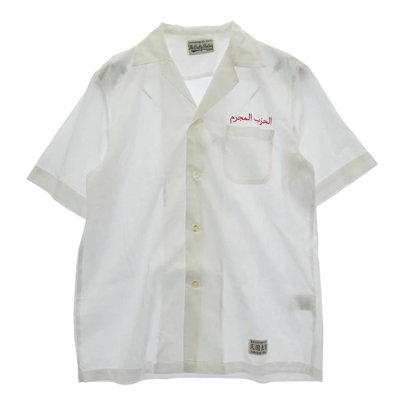 ワコマリア 20SS MAFIA SHIRT TYPE-2 50's マフィアシャツ ロゴ プリント オープンカラーシャツ 買取実績 画像