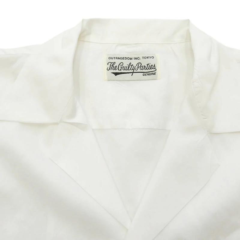 ワコマリア 20SS MAFIA SHIRT TYPE-2 50's マフィアシャツ ロゴ プリント オープンカラーシャツ 買取実績 画像