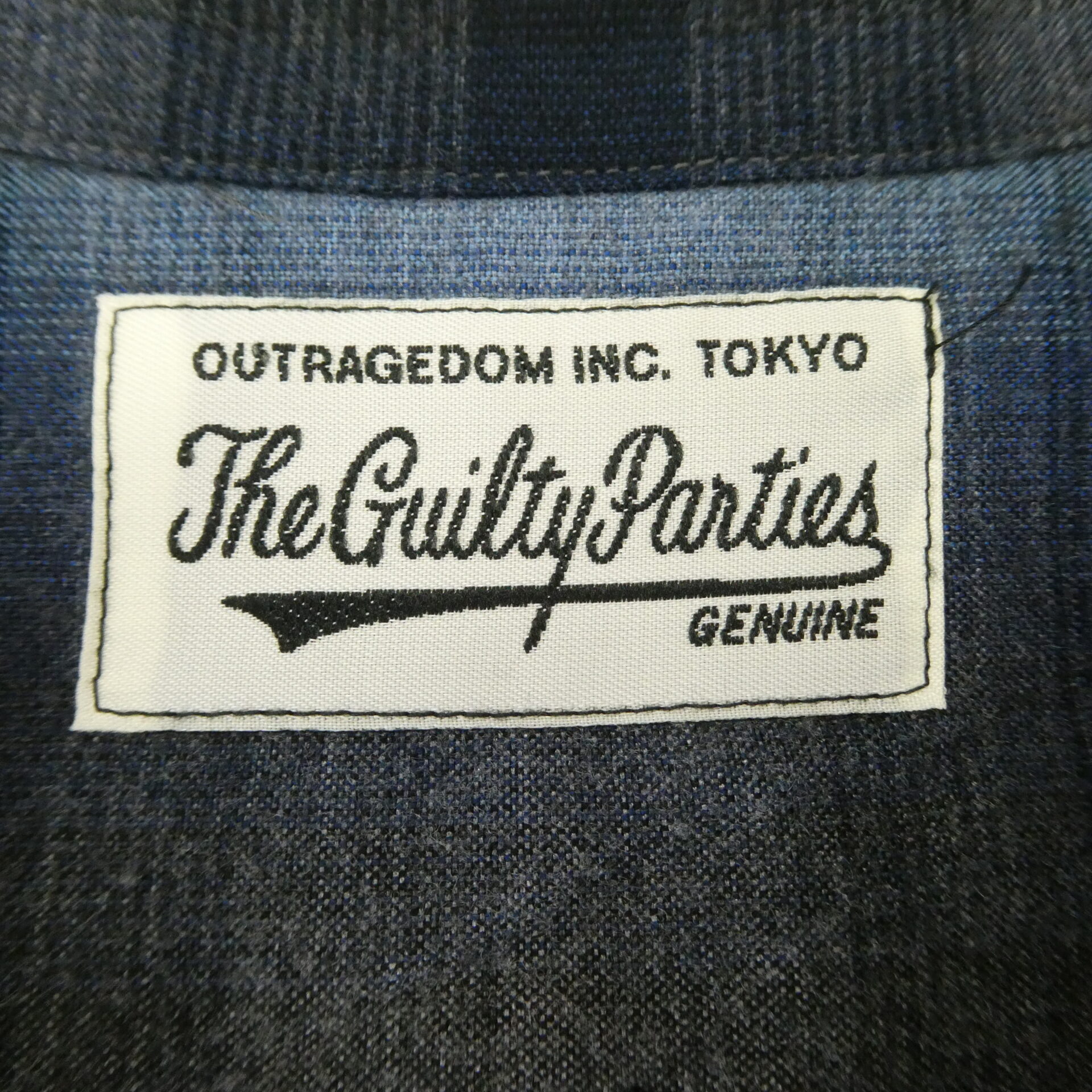 ワコマリア OMBRE CHECK OPEN COLLAR SHIRT オンブレチェック 半袖 シャツ 買取実績 画像