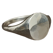 ワークスタットミュンヘン Signet Ring Classic Hammered シグネット リング クラシック ハンマード 画像