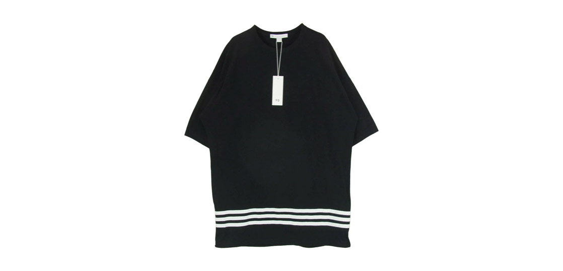 ワイスリー ヨウジヤマモト HG6089 OVERSIZED SHORT SLEEVE STRIPES TEE 買取実績