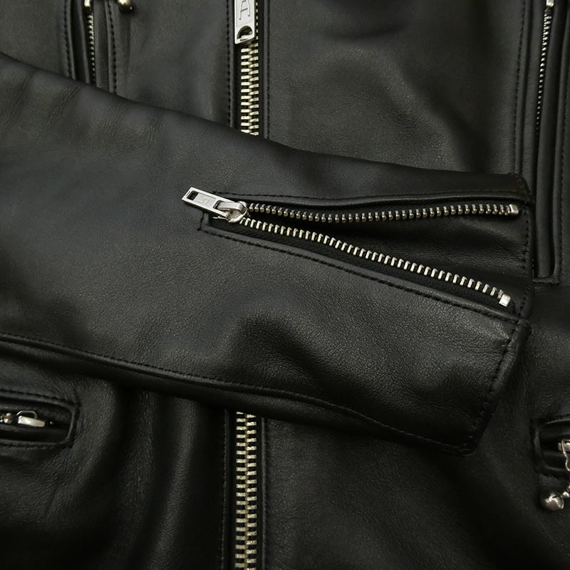 666 サイドベルト レザー ダブル ライダース ジャケット 買取実績 画像