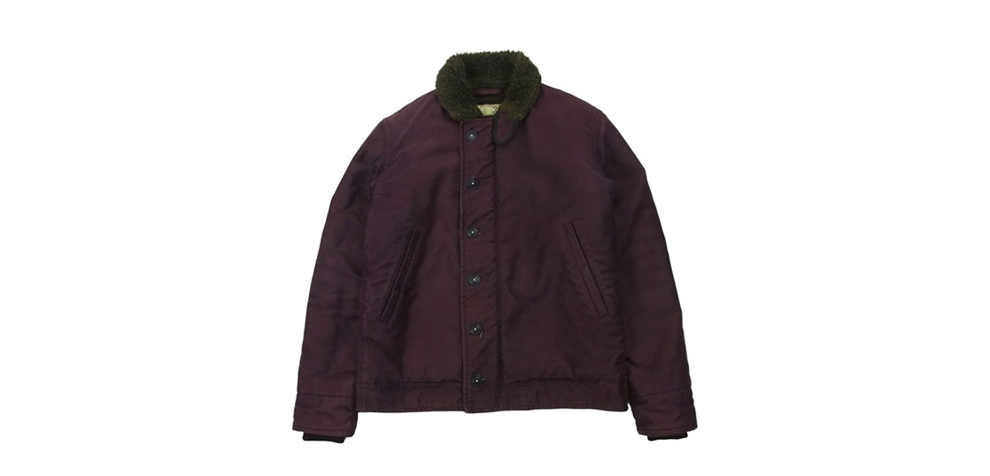 アンドファミリー TYPE N-1 DECK JACKET BUCCANEER ワインレッド系 買取実績