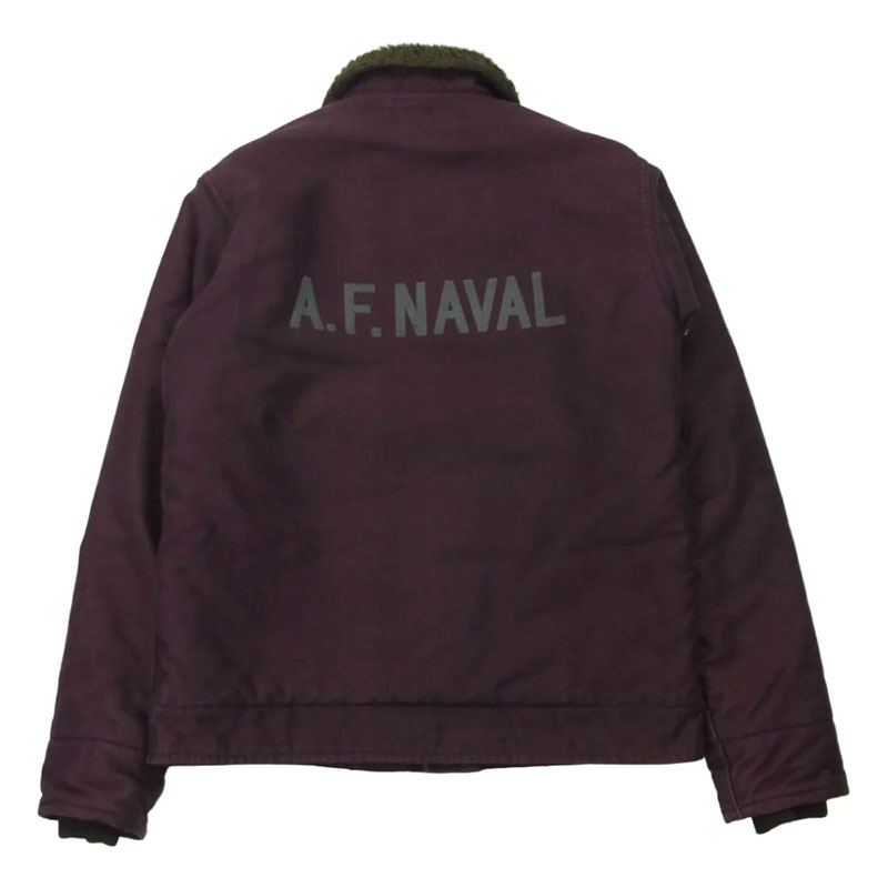アンドファミリー TYPE N-1 DECK JACKET BUCCANEER ワインレッド系 買取実績 画像