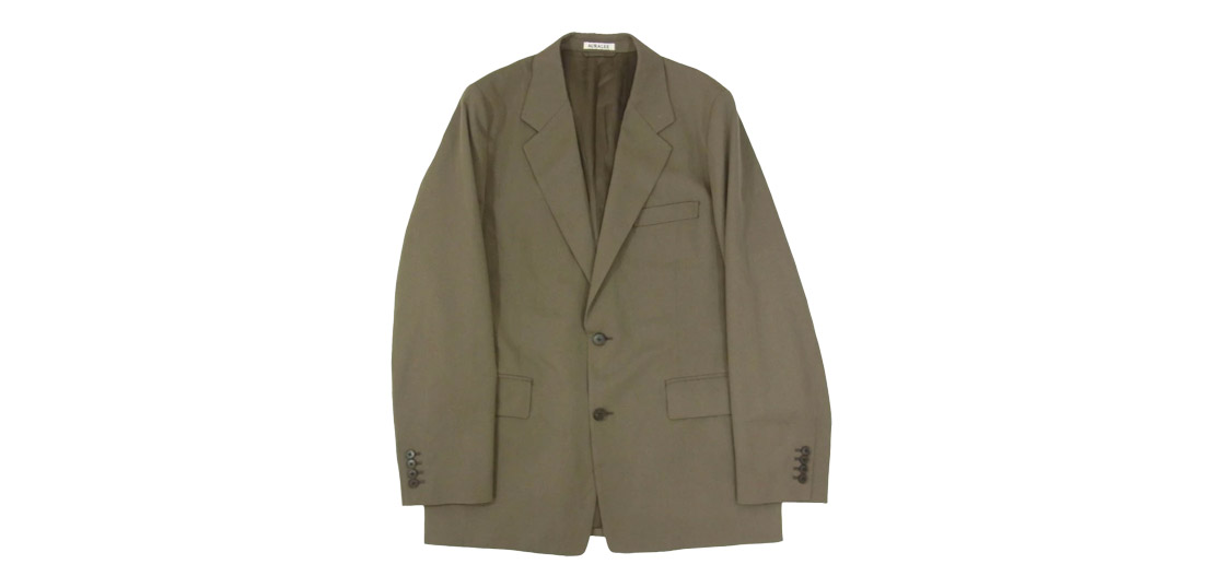 オーラリー 24AW A24AJ01MG LIGHT WOOL MAX GABARDINE JACKET 買取実績