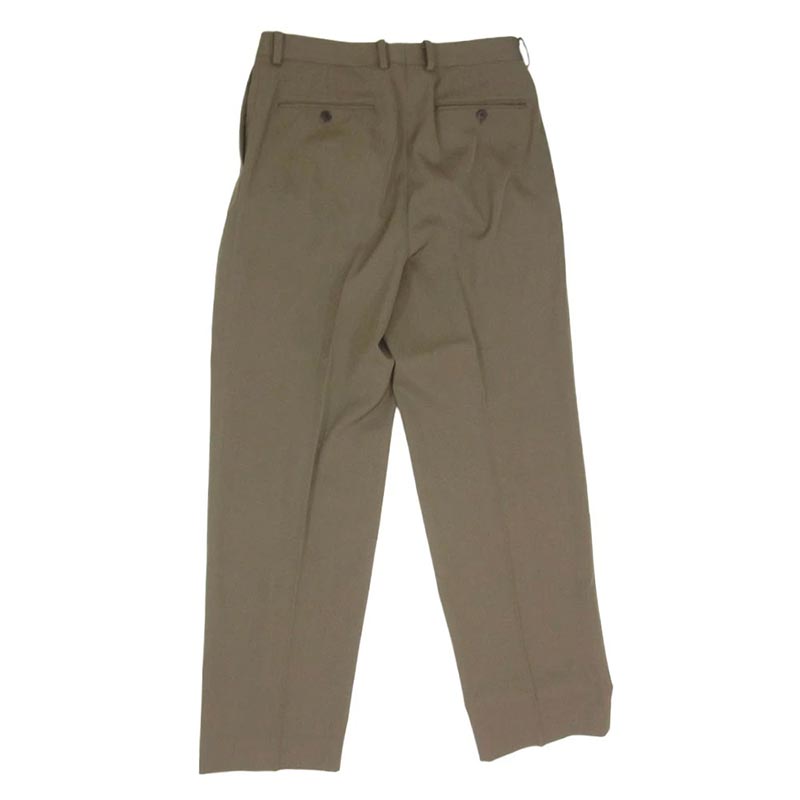 オーラリー 24AW A24AP03MG LIGHT WOOL MAX GABARDINE TWO-TUCK SLACKS ライトウールマックス ウールギャバジン スラックス パンツ 買取実績 画像