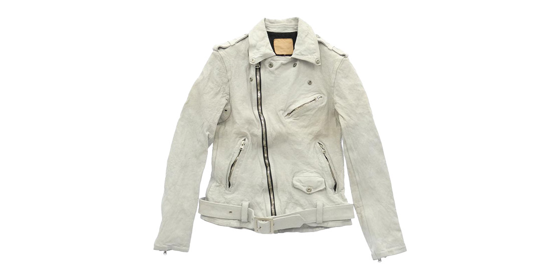 イサムカタヤマバックラッシュ 1927-07 JAPAN CALF NATURAL DYED GARMENT WASH DOUBLE RIDERS 買取実績