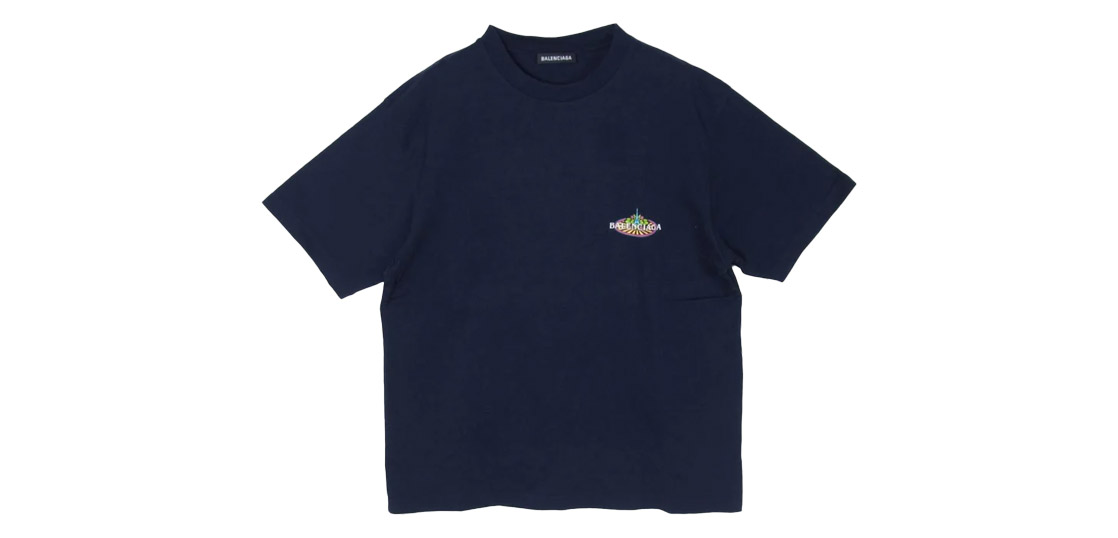 バレンシアガ 20SS 594579 THV60 BONJOUR ボンジュール プリント 半袖 Tシャツ 買取実績
