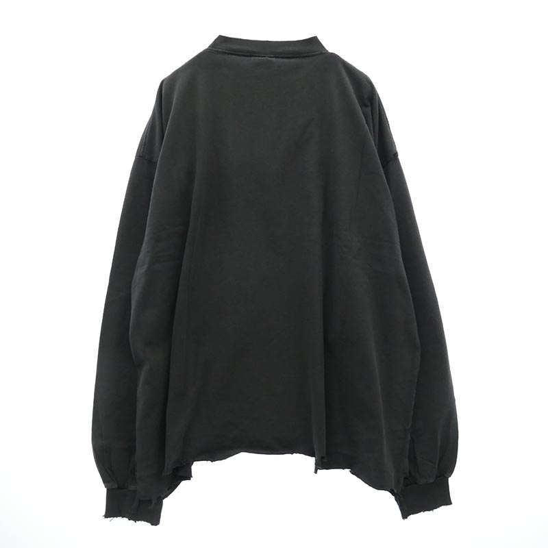 バレンシアガ 25SS 783400 TSVA2 Cropped Long Sleeve T-Shirt ダメージ加工 クロップド ロングスリーブ Tシャツ カットソー 買取実績 画像