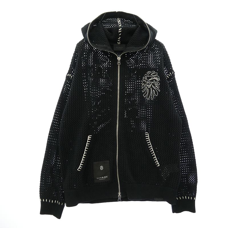 アベイシングエイプ 001KNL701301M CROCHET ZIPPED HOODIE 買取実績