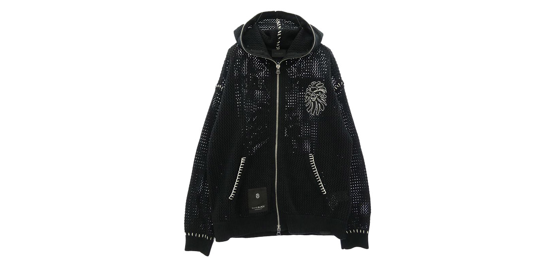 アベイシングエイプ 001KNL701301M CROCHET ZIPPED HOODIE  買取実績