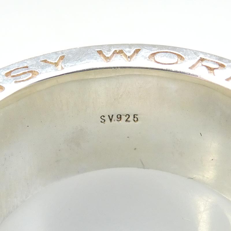 アベイシングエイプ 24SS 1K30182002 BAPE LOGO RING ロゴデザイン SILVER 925 リング 買取実績 画像
