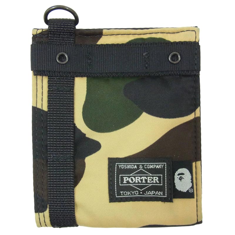 アベイシングエイプ × PORTER ポーター 1ST CAMO WALLET 買取実績