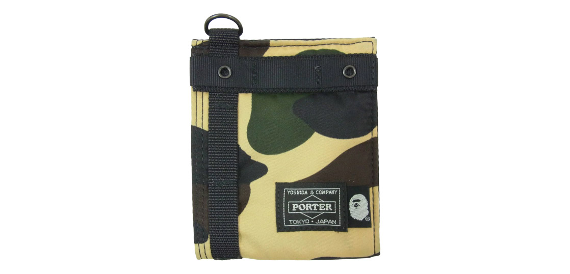 アベイシングエイプ × PORTER ポーター 1ST CAMO WALLET 買取実績