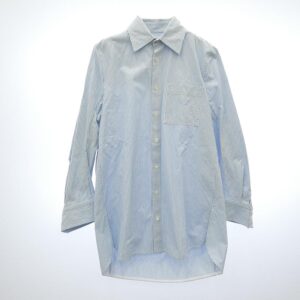 ボッテガヴェネタ 22AW 708853 V2AQ0 ストライプ オーバーサイズ コットン 長袖 シャツ 買取実績